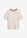 Camiseta de algodón orgánico pesado - Blanco lana/marrón castaño de rayas - bonprix
