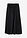 Falda maxi de mezcla de viscosa fluida - Negro - bonprix