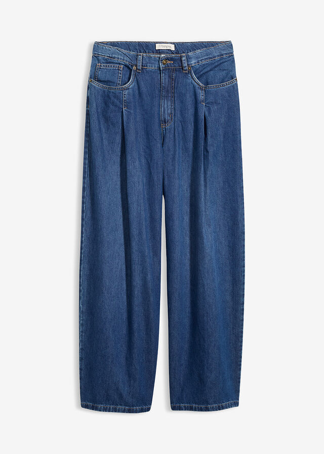 Vaqueros de pernera ancha, high waist
