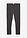 Pantalón de traje elástico, con cintura elástica, regular fit - Antracita jaspeado/negro de rayas - bonprix