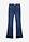 Vaqueros bootcut, high waist - azul oscuro denim usado - bonprix