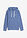 Sudadera de algodón orgánico puro con capucha - Azul vaquero - bonprix