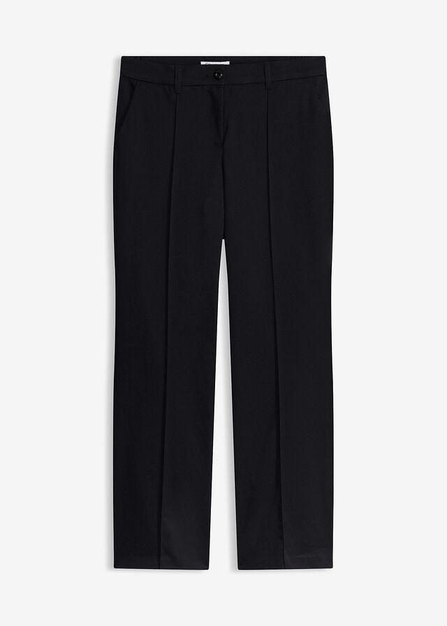 Pantalones de traje con pernera acampanada