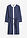 Vestido camisero - azul marino-blanco con rayas - bonprix