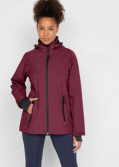 Chaqueta funcional impermeable con detalles reflectantes