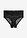 Braga de talle alto con abertura - Negro - VENUS