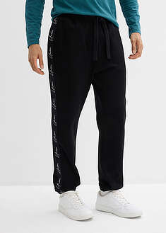 Pantalón de chándal de algodón orgánico puro, loose fit