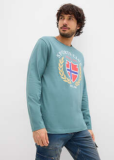Camiseta de manga larga de algodón puro