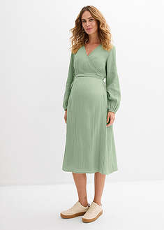 Vestido premamá/de lactancia 2 en 1 de muselina de algodón