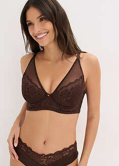 Sujetador con encaje delicado