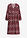 Vestido midi de mezcla de viscosa suave - Rojo rubí - bonprix