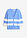 Chaqueta de punto de algodón - Azul provenzal-blanco de rayas - bonprix