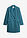 Americana larga con escote en V y mangas largas - verde pimiento - bonprix