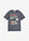 Camiseta de Hot Wheels de algodón puro - Gris estampado - HOT WHEELS