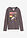 Camiseta de algodón orgánico puro con manga larga - Pizarra estampado - bonprix