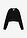 Chaqueta corta de punto con contenido de seda - Negro - bonprix