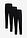 Leggings premamá de algodón orgánico (3 unidades) - Negro - bonprix