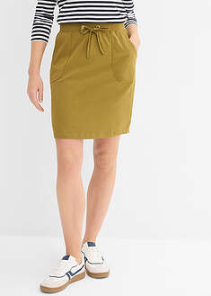 Falda elástica de algodón orgánico