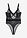 Body tanga - Negro - bonprix