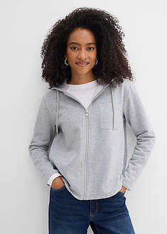 Chaqueta de chándal con capucha y poliéster reciclado