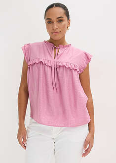 Blusa de mezcla de viscosa