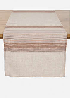Camino de mesa con mezcla de lino