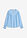 Blusa estilo prairie de viscosa fluida - Azul claro - bonprix