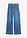 Vaqueros de algodón orgánico con perneras recta y talle alto - azul claro denim usado - bonprix