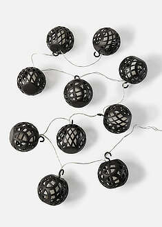 Guirnalda de luces LED con bolas de malla