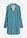 Blusa de playa de viscosa fluida - Azul almirante de rayas - bonprix