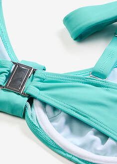 Top de bikini reductor con tirantes anchos