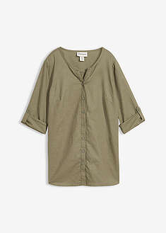 blusa-con-lino-y-mangas-3-4