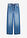 Vaqueros rectos holgados de talle alto - azul medio denim usado - bonprix