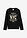 Camiseta de algodón orgánico puro con manga larga y corte ajustado - Negro/camuflaje estampado - bonprix