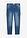 Vaqueros ligeros tipo cargo con corte regular, cinturilla elástica y forma recta - Denim desgastado - bonprix