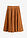 Falda de cuero - Bronce - bonprix