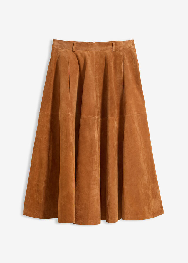 Falda de cuero