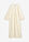 Vestido largo de lino puro - Blanco-crema - bonprix
