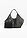 Bolso de malla con bolsillo interior extraíble - Negro - bonprix