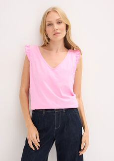 Top de algodón orgánico puro