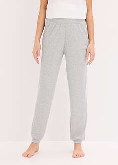 Pantalón de pijama de suave canalé de viscosa