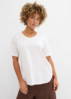 Camiseta ancha de algodón orgánico