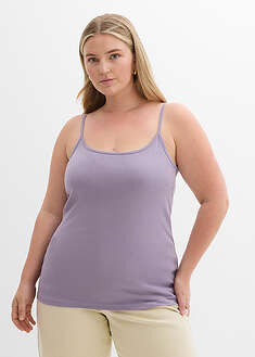 Top de algodón puro con tirantes finos (3 unidades)