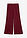 Pantalón de punto de mezcla de viscosa fluida, largo 7/8 - rojo avellana - bonprix