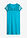 Camisón corto de algodón orgánico - Azul laguna - bonprix