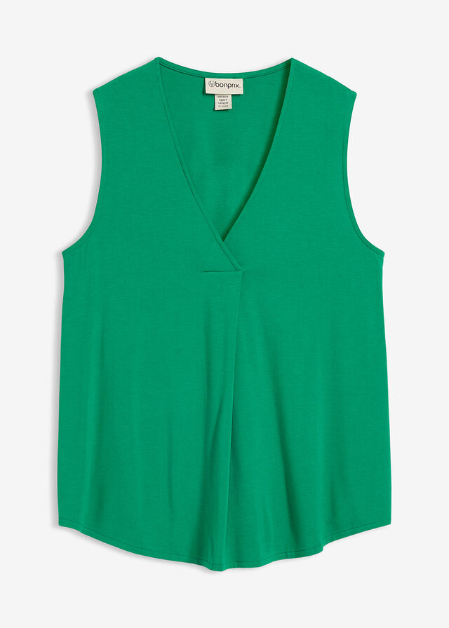 Top de suave mezcla de viscosa