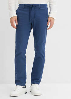 Pantalón tipo chino con cintura ajustable y corte regular/recto
