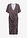 Vestido midi ajustado - Marrón-negro con estampado de leopardo - bonprix