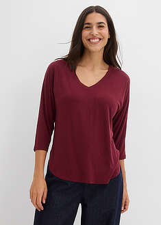 Camiseta de mezcla de viscosa fluida