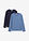 Camiseta de manga larga (2 unidades) - Denim + denim oscuro - bonprix